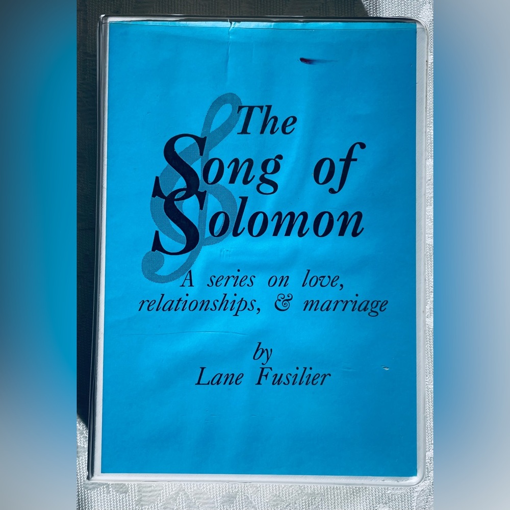 The Song of Solomon audio cassette tape set romance spirituality love gu…